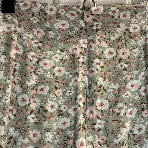 Altar'd State Green Floral Maxi Skirt - Picture 11 of 16
